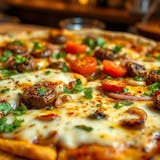 Tikka Mushrooms Pizza