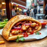 BBQ Chicken Calzone
