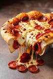 Pepperoni Stuffed Crust Pizza