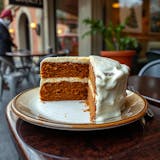 Layered Carrot Cake Slice