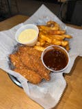 Vegan Chicken Tenders with Fries