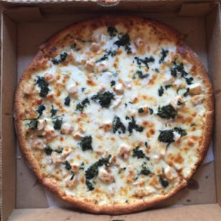 Chicken Alfredo Pizza