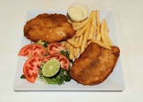Fish Fillets with Salad