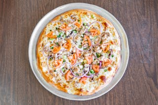 Garlic Chicken Pizza