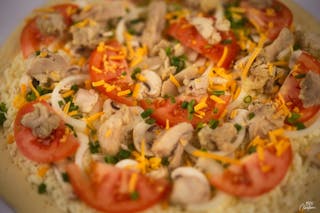 Garlic Chicken Pizza