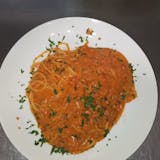 Pasta Bolognese with Cream Sauce
