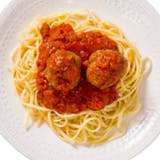 Spaghetti & Two Meatballs Combo