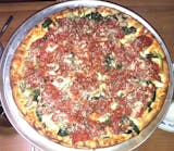 Vegetables Chicago Style Pizza