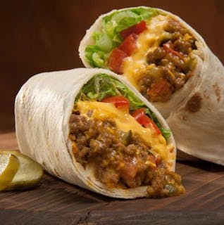 Cheeseburger Burrito