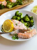 Grilled Salmon with Vegetables