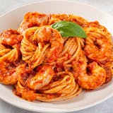 Spaghetti & Shrimp Marinara