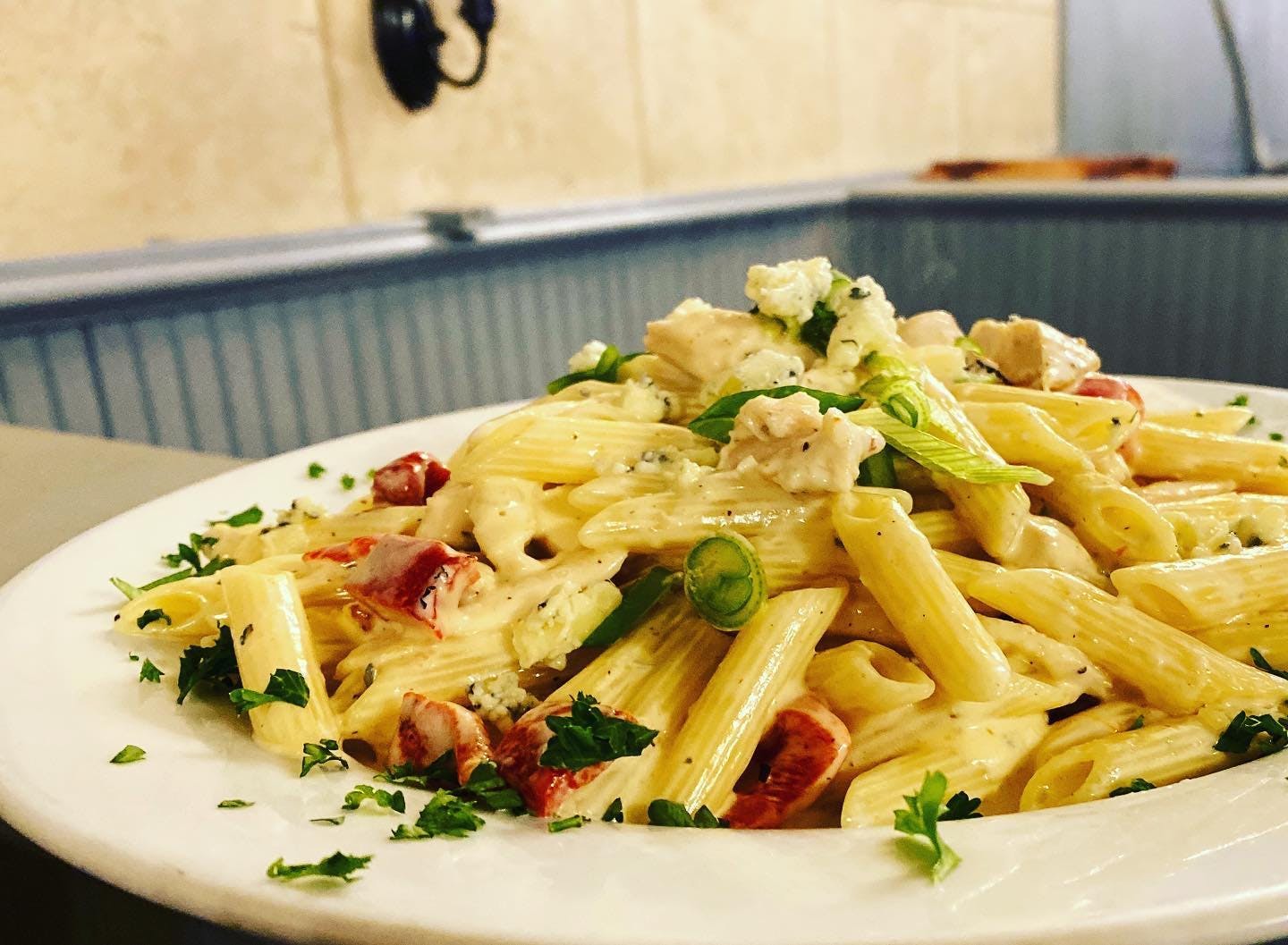 Creamy Gorgonzola Penne with Chicken