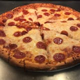 Cheese & Beef Pepperoni Pizza