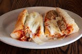 Meatball Parmigiana Sandwich