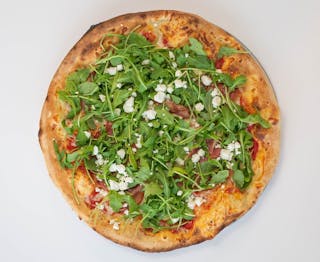 Goat Arugula Pizza