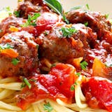 Pasta with Meatballs Dinner