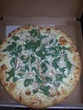 Alfredo Pizza with Spinach