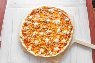 Pan Buffalo Chicken Pizza