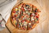 Veggie Extravaganza Thin Crust Pizza