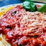 Spaghetti with Marinara Sauce & Cheese