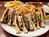 Hamburger Club Sandwich