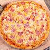 Hawaiian Deep Dish Pizza
