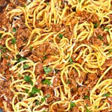 Pasta with Meat Sauce Special