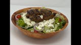Greek Salad with Steak