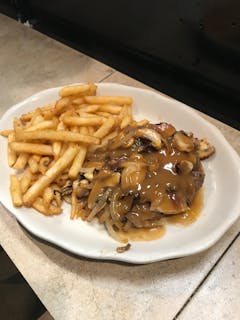 Hamburger Steak Dinner