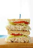 Tuna & Cheese Club Sandwich
