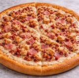 Chicken Cordon Bleu Pizza