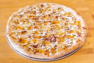Chipotle Bacon Ranch Pizza