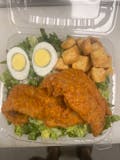 Fish Over Salad