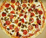 Four X-Large Pizzas with One Topping Special