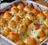 Tator Tots With Mozzarella Cheese