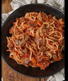 Spagheti with mushrooms