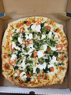 White Special Pizza