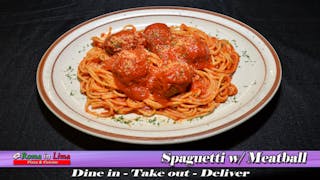 Spaghetti with Meatball