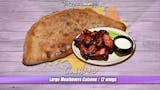 Large Meat Lovers Calzone & 12 Wings Special