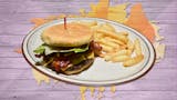 Roma Burger with Fries