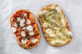 Two Ancient Bread Pizzas
