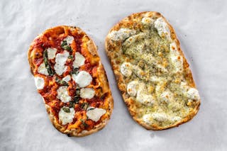 Two Ancient Bread Pizzas