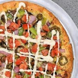 Spicy Green Pizza(Plant Based)