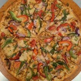 Butter Chicken Pizzza(Plant Based)