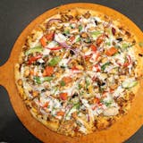 Curry Panner Pizza(Vegetarian)