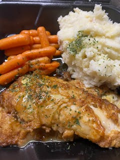 Broiled Haddock Dinner