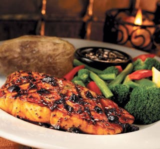 Sriracha Bourbon Salmon
