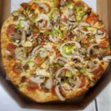 Cauliflower Buck's Deluxe Pizza
