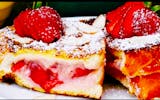 Strawberry Stuffed French Toast Breakfast