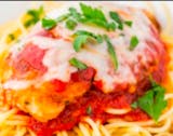 Chicken Parmesan dinner